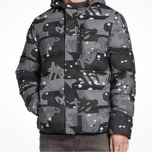 Timberland Men's Camouflage Puffer Jacket